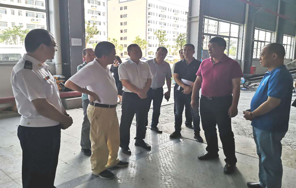 福清市常务副市长一行向导 莅临888集团电子游戏新质料科技工业园调研指导